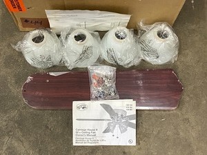 lot 44 image: Unused 52 Carriage Home II Ceiling Fan