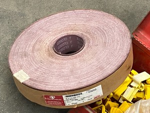 lot 33 image: Milwaukee Toolbox With Contents & Roll Of Aluminum Oxide Cloth