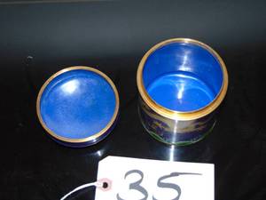 lot 35 image: Blue Satsuma