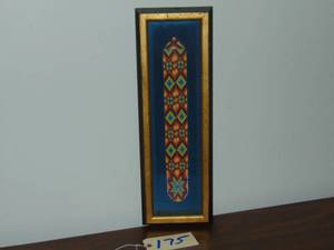 lot 175 image: Original beadwork native American 1975