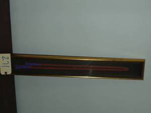 lot 271 image: Native American Beadwork framed