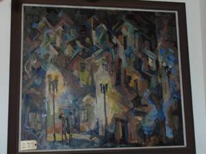 lot 277 image: Ellingson 1959 Original oil painting a really fine painting signed upper right corner