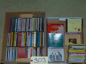 lot 303 image: Classical Music collection Assorted 103  CDs