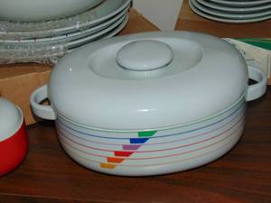 lot 308 image: 42 Pieces Harmony Block  china by Vista Alegre made in Portugal