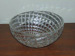 lot 362 image: Cut crystal bowl Reidel crystal Austrian