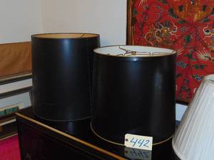 lot 442 image: 4 mixed lamp shades