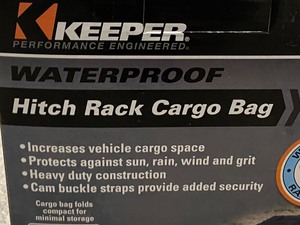 Keeper Waterproof Hitch Rack Cargo Bag