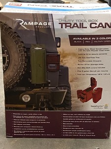 Rampage Utility Tool Box Trail Can