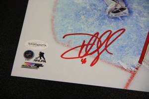 Minnesota Wild Devan Dubnyk 8x10 Photo Auto Total Sports COA