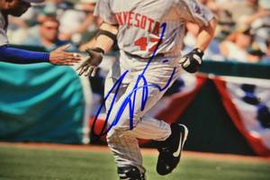 Minnesota Twins Corey Koskie 8x10 Photo Auto MLB COA