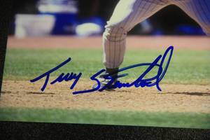 Minnesota Twins Terry Steinbach 8x10 Photo Auto MLB COA