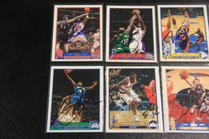 2003-04 Topps Basketball In Person Autograph Lot  8 Cards