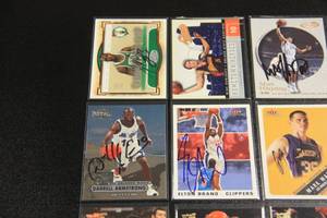 Fleer Basketball In Person Autograph Lot  13 Cards