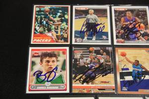 Topps Basketball In Person Autograph Lot  11 Cards