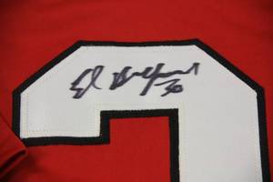 Chicago Blackhawks Ed Belfour Sewn Jersey Auto