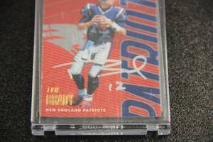 Tom Brady Autographed Football Card