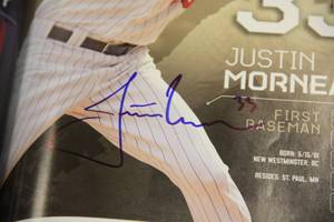 2013 Minnesota Twins Yearbook  Justin Morneau Autograph  27 More