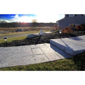 lot 30 image: Nantucket Pavers Yorkstone (6 Stones) 24 x 24 (12 Stones) 12 x 24 Gray Concrete Paver (18-Pieces48 sq. ft.Pallet) 22421