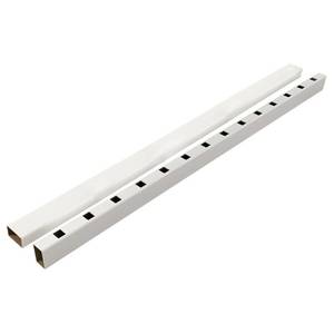 lot 69 image: Fiberon (Actual 3.5-in x 4-in x 6-ft) Traditional 2-Pack White Composite Deck Handrail RL PK 72IN FLAT WH - NEW