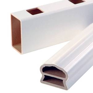 lot 105 image: Fiberon 6 Deluxe 2-Pack White Composite Deck Handrail, RL PK 72IN DELUXE WH - NEW