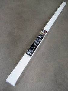 lot 817 image: (1 Sleeve) Fiberon 4-in X 4-in X 100-in HomeSelect White Composite Deck Post Sleeve, POST SLV COMP 100 WH - NEW