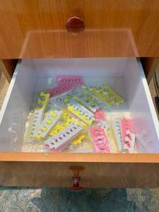 lot 9 image: 2 Drawer Cabinet with All Contents