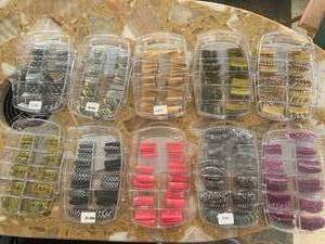 lot 40 image: Lot of 10 Boxes of Professional Nail Tips
