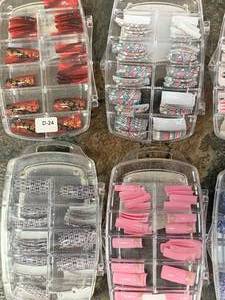 lot 44 image: Lot of 10 Boxes of Professional Nail Tips