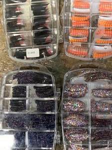 lot 46 image: Lot of 10 Boxes of Professional Nail Tips
