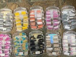 lot 55 image: Lot of 10 Boxes of Professional Nail Tips