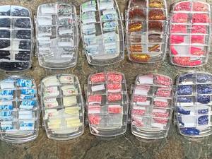 lot 57 image: Lot of 10 Boxes of Professional Nail Tips
