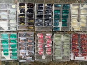 lot 58 image: Lot of 10 Boxes of Professional Nail Tips