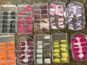 lot 59 image: Lot of 10 Boxes of Professional Nail Tips