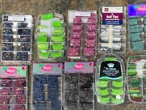lot 62 image: Lot of 10 Boxes of Professional Nail Tips