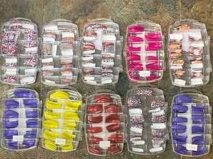 lot 67 image: Lot of 10 Boxes of Professional Nail Tips