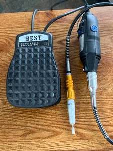 lot 72 image: Nail Mac, Dremel with Foot Pedal