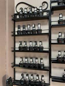 lot 99 image: Lot of 25 Cuccio Gel Nail Veneer & Rack ($6-12 each on ebay)