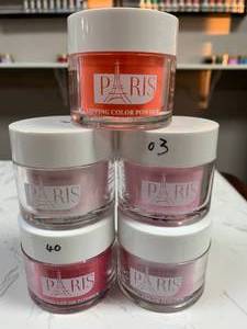 lot 115 image: Lot of Paris Color Dipping Nail Powders 2oz ($15 each on Amazon)