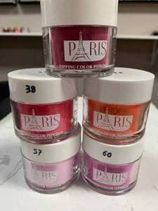 lot 119 image: Lot of Paris Color Dipping Nail Powders 2oz ($15 each on Amazon)