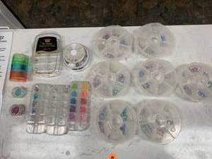 lot 135 image: Large Lot of Nail Designs Items