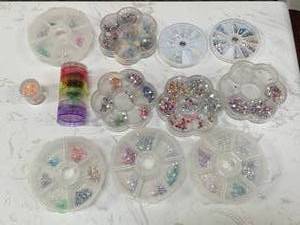 lot 136 image: Large Lot of Nail Designs Items