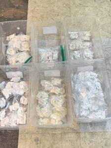 lot 163 image: 6 Tubs of White Nail Tips