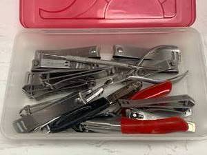 lot 166 image: Large Lot of Nail Tools