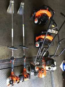LOT WITH ECHO, POWERMATE OUTDOOR TOOLS SEE PICS & DESCRIPTION
