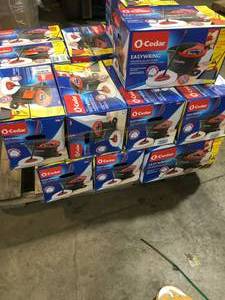 LOT WITH O-CEDAR Easy Wring Spin Mop With Bucket SEE PICS