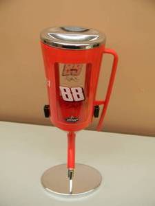lot 6 image: NASCAR DALE EARNHARDT JR  #88 GODINGER SILVER - Beverage Dispenser 36  oz  - SEE PICTURES