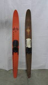 Vintage Lake Region Water Skis