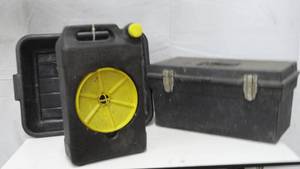 Tool Box, Oil Change Pan, Plastic PanFunnel Oil Filter Wrench