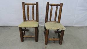 Log Chairs