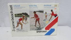 Sport Craft 3 Games Beach Set